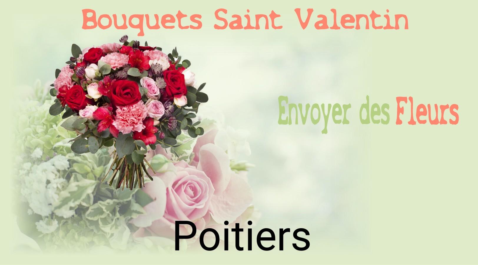 Roses de Saint-Valentin livrées à Poitiers